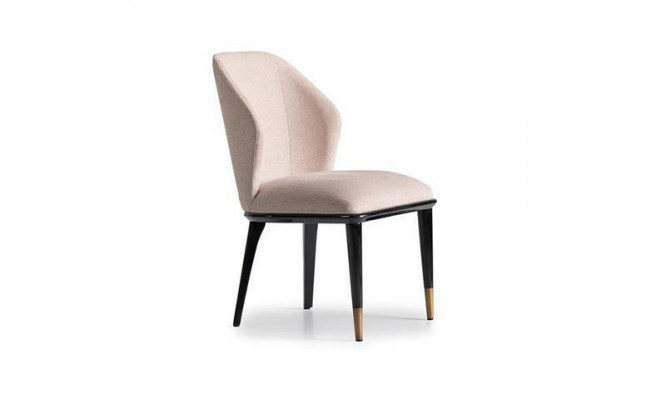 Luxus Iesszëmmer Iessgrupp Iesseck Iessdësch Still Beige Set 9-Deeler Holz
