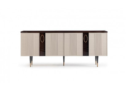 Sideboard Anrichte Kommode Holz Schaf Wäiss Design Iesszëmmer Miwwelen
