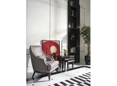 Komplett Fauteuil Wunnzëmmer Säitendëscher Set 4 Stécker Ouerensessel Gro