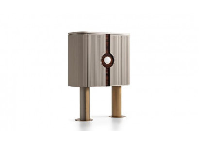 Barschaf Gedrénkschaf Holz Beige Holzschaf Design Fläschen Bar