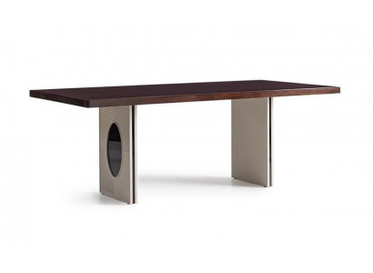 Iesszëmmerdësch Iessdësch Dësch Holz Brong Iesszëmmer Iesskutsch Miwwelen