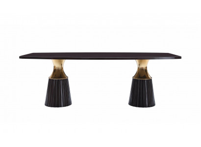 Iesszëmmerdësch Iessdësch Dësch Schwaarz Holzdësch Iesszëmmer Design