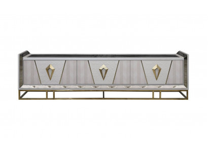 Sideboard RTV Lowboard Fernsehstänner Holz Gro Wohnzimmer Dësch Modern