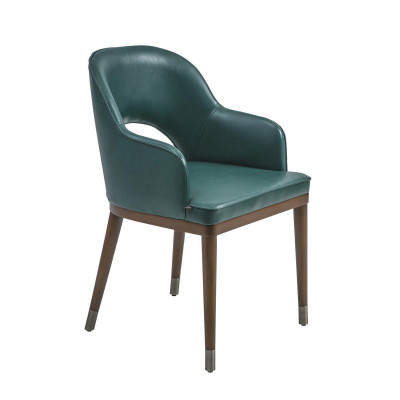 Luxus Stull mat Äermelen Designer Iesszëmmer Neit Modern Miwwel Polstersëtz