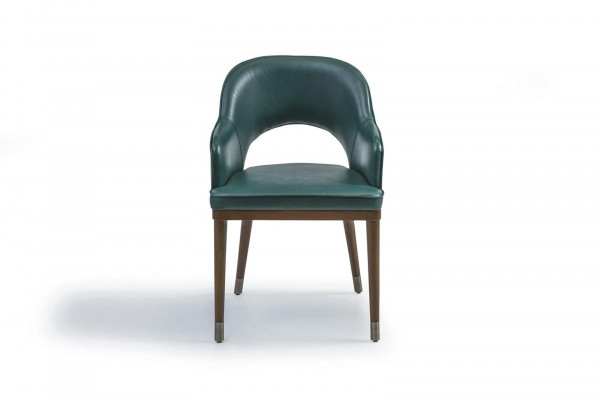Luxus Stull mat Äermelen Designer Iesszëmmer Neit Modern Miwwel Polstersëtz