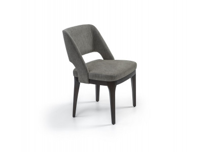 Grau Stull Luxus Designer Miwwelen Iesszëmmer Polstersëtz Modern Ariichtung
