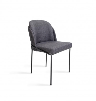 Luxus Gro Stull Iesszëmmer Polster Stoff Miwwelen Neie Designer Still