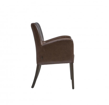 Design Lounge-Stull Iesszëmmer Gepolsterten Stull mat Armleenen Fauteuil Nei