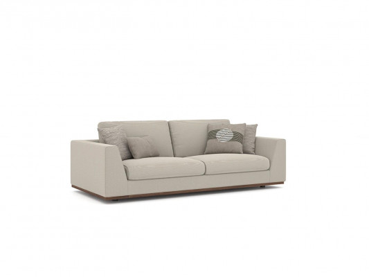 Wunnzëmmer Gro Sofagarnitur 2x Sofas Zweisëtzer Design Fauteuil Luxus Ariichtung