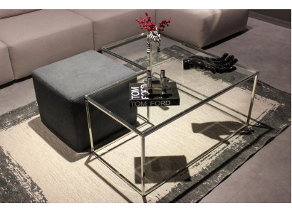 Couchtisch Wunnzëmmer Miwwel Luxus Glas Dësch Modern Neit Design Neit