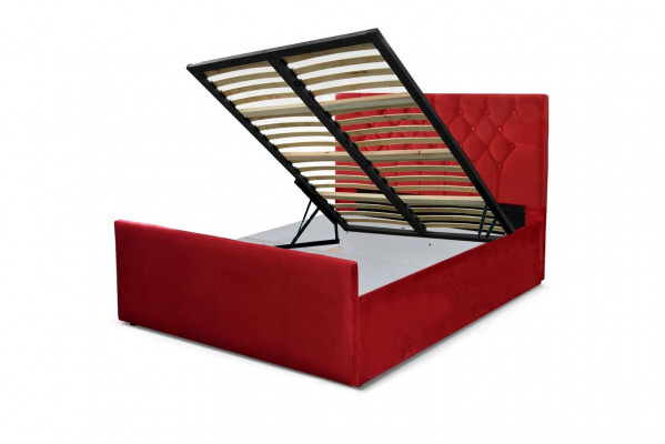 Modern Schlofkummer Miwwelen Polster Design Textilbett 180x200 Better Rout Duebelbett