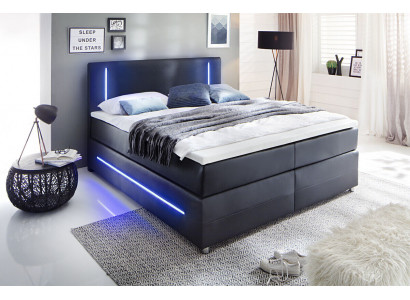 Luxus Modern Schlofzëmmer Designer Duebelbett Bett 180x200cm Neit Design