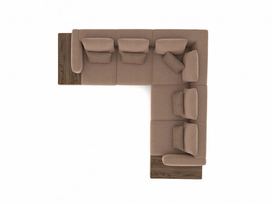 Wunnzëmmer Designer Miwwelen Luxus Garnitur Ecksofa L-Form Ariichtung Dësch.