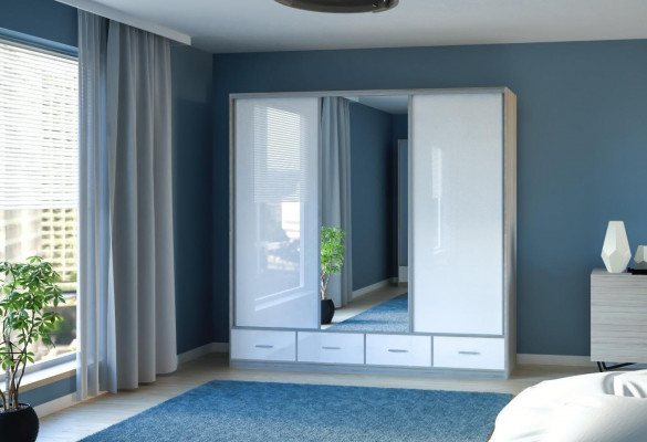 Schaf Kleederschaf Schafwand Schlofkummer Erwuessener Faarf Wäiss Miwwelen Nei