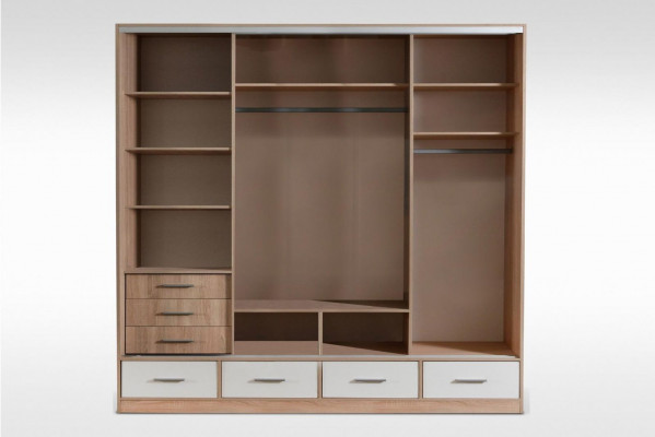 Schaf Kleederschaf Schafwand Schlofkummer Erwuessener Faarf Wäiss Miwwelen Nei