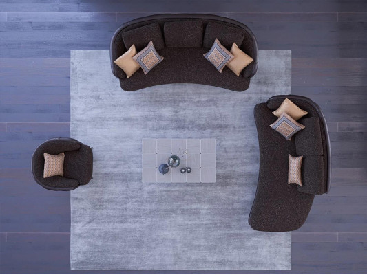 Wunnenzëmmer Modern Komplett Chesterfield 2x Sofa Dräi-Sëtzer Relax Nei Fauteuil
