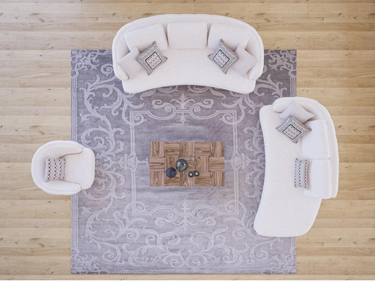 Wäiss Polstermébel Wunnzëmmer Set 4tlg Modern 2x Dräisëtzer Sofa Design Sesselen