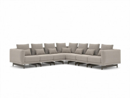 Wunnzëmmer Gro Sofa Canapé Polstermöbel Polstermöbel Nei Holz Buedzëmmerdësch