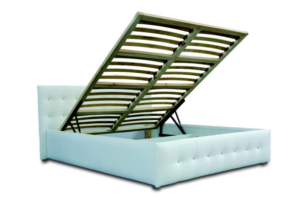 Bett Këssen Design Luxus Duebel Better Wäiss 160x200cm Schlofzëmmer Lieder Hotel