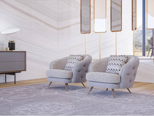 Designer Sessell Modern Ariichtung Polstermöbel Wunnzëmmer Luxus Polster Sëtz