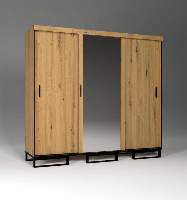 Kleederschaaf fir vill Zwecker Schlofkummer Regal Loft Regal Schief Kleederschaaf Holz
