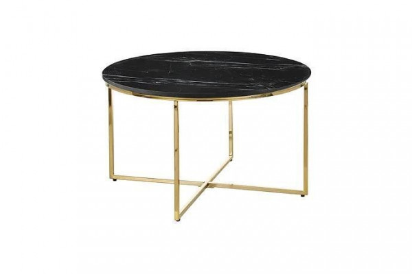 Couchtisch Wunnzëimerméibelen héichwäerteg Materialien ronnen neien Dësch Modern