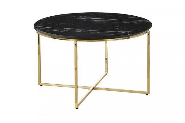 Couchtisch Wunnzëimerméibelen héichwäerteg Materialien ronnen neien Dësch Modern