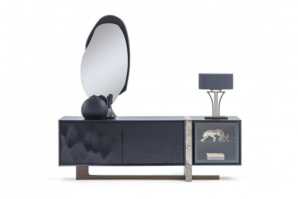 Sideboard Buffet Spigel Iesszëmmer Wunnzëmmer Modern Design 2tlg. Set