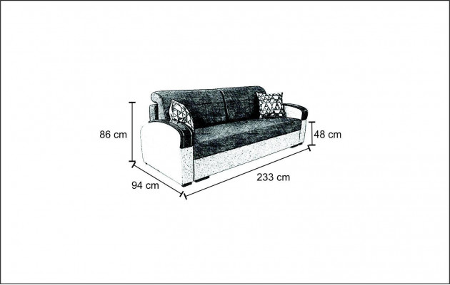Wunnzëmmer Design Couchen Polstersofas Sëtzméiglechkeeten Dräisëtzer Sofa Schlofsofa Neien