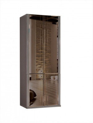 Garderobeschaf Stilvoll Luxus Schaf Modern Beige Schlofzëmmer Miwwelen