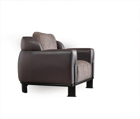 Modernen Fauteuil Design Wunnzëmmer Miwwelen Blo Faarf Luxus Stil Neiheet