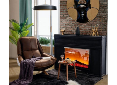 Luxus Still moderne Design Wunnzëmmer Miwwelen Brong Faarf Stil Neiegkeet