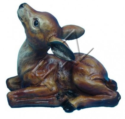 Design Bambi Figur Gaart Statu Skulptur Figuren Skulpturen Dekoratioun Deko Nei
