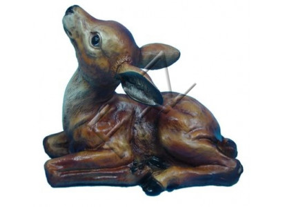 Design Bambi Figur Gaart Statu Skulptur Figuren Skulpturen Dekoratioun Deko Nei