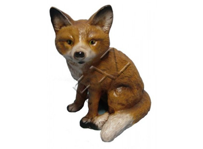 Design Fuchs Figur Gaart Statu Skulptur Figuren Skulpturen Dekoratioun Deko Nei