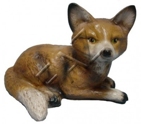 Design Fuchs Figur Gaart Statu Skulptur Figuren Skulpturen Dekoratioun Deko Nei