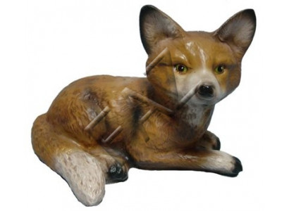 Design Fuchs Figur Gaart Statu Skulptur Figuren Skulpturen Dekoratioun Deko Nei