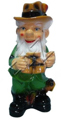Design Zwerg Figur Gäert Statue Skulptur Figuren Skulpturen Dekoratioun Deko Nei