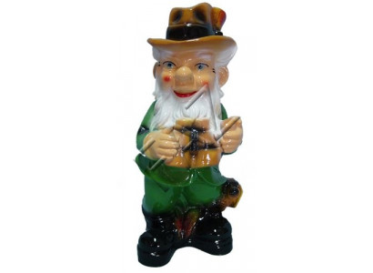 Design Zwerg Figur Gäert Statue Skulptur Figuren Skulpturen Dekoratioun Deko Nei