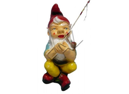 Design Zwerg Figur Gaart Statue Skulptur Figuren Skulpturen Dekoratioun Deko Nei