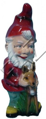 Zwergen Zwerg Figur Gaart Statue Skulptur Figuren Skulpturen Dekoratioun Deko