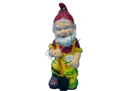 Design Zwerg Figur Gaart Statu Skulptur Figuren Skulpturen Dekoratioun Deko Nei