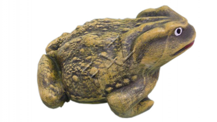 Design Frosch Figur Gaart Statue Skulptur Figuren Skulpturen Dekoratioun c549