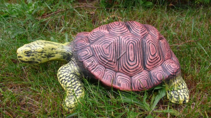 Design Schildkröt Skulptur Figur Statuen Figuren Skulpturen Gaart Dekor Nei