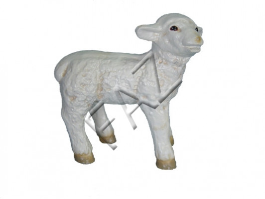 Design Schaf kleng Figur Gaart Statu Skulptur Figure Skulpturen Deko Nei