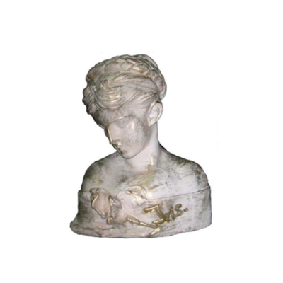 Dekoratioun Figur Statu Skulptur 25cm Figuren Statuten Skulpturen Antik Büst R15