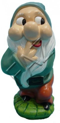 Zwerg Design Figur Gaart Statu Skulptur Figuren Skulpturen Dekoratioun Deko Nei