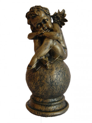 Design Engel Figur Statue Skulptur Figuren Skulpturen Dekoratioun Deko Nei