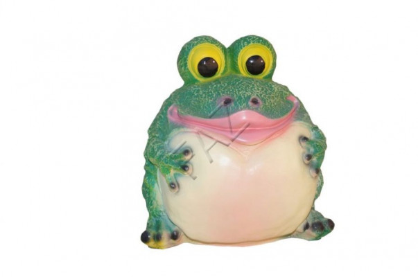 Design Froschfigur Gaartstatu Skulptur Figuren Skulpturen Dekoratioun Nei
