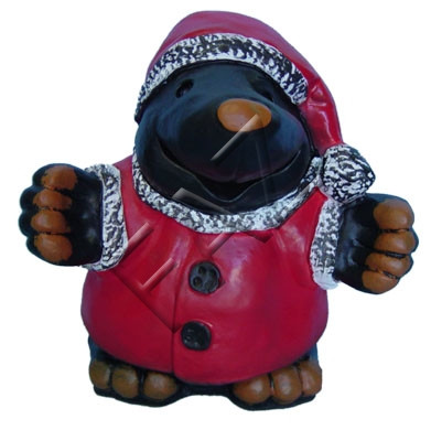 Design Molwier Nikolaus Figur Gaartstatu Skulptur Figuren Skulpturen Claus